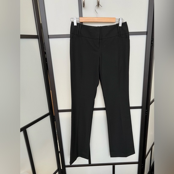 The Limited Black Collection 2016 Cassidy Fit Boot Cut Pants 0R XS Low Rise - Picture 2 of 11